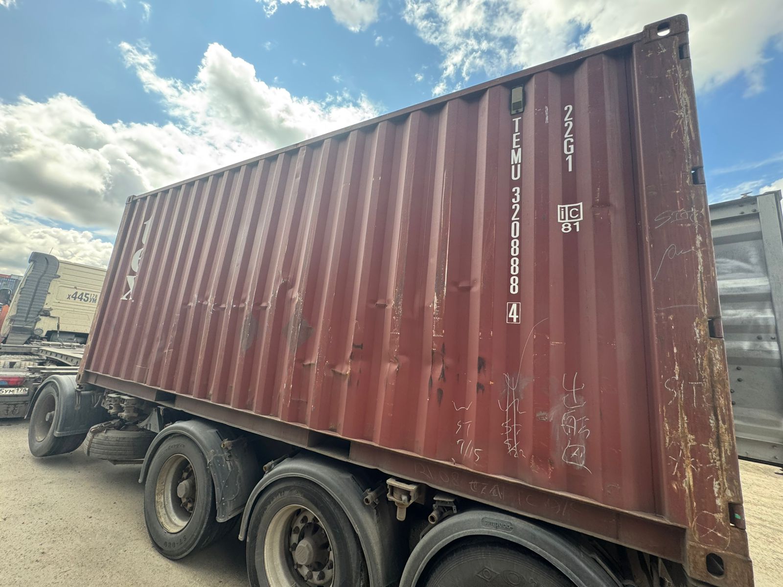 Морской контейнер TEMU3208884