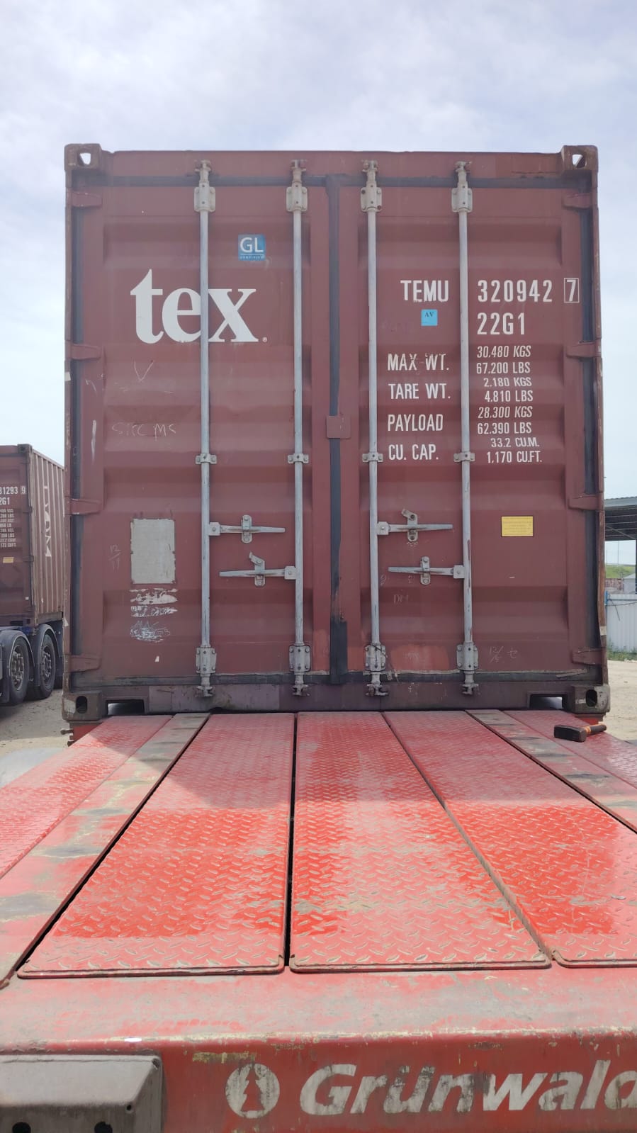 Морской контейнер TEMU3209427
