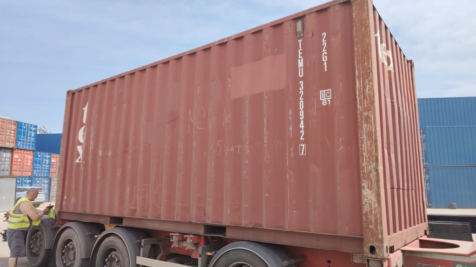 Морской контейнер TEMU3209427