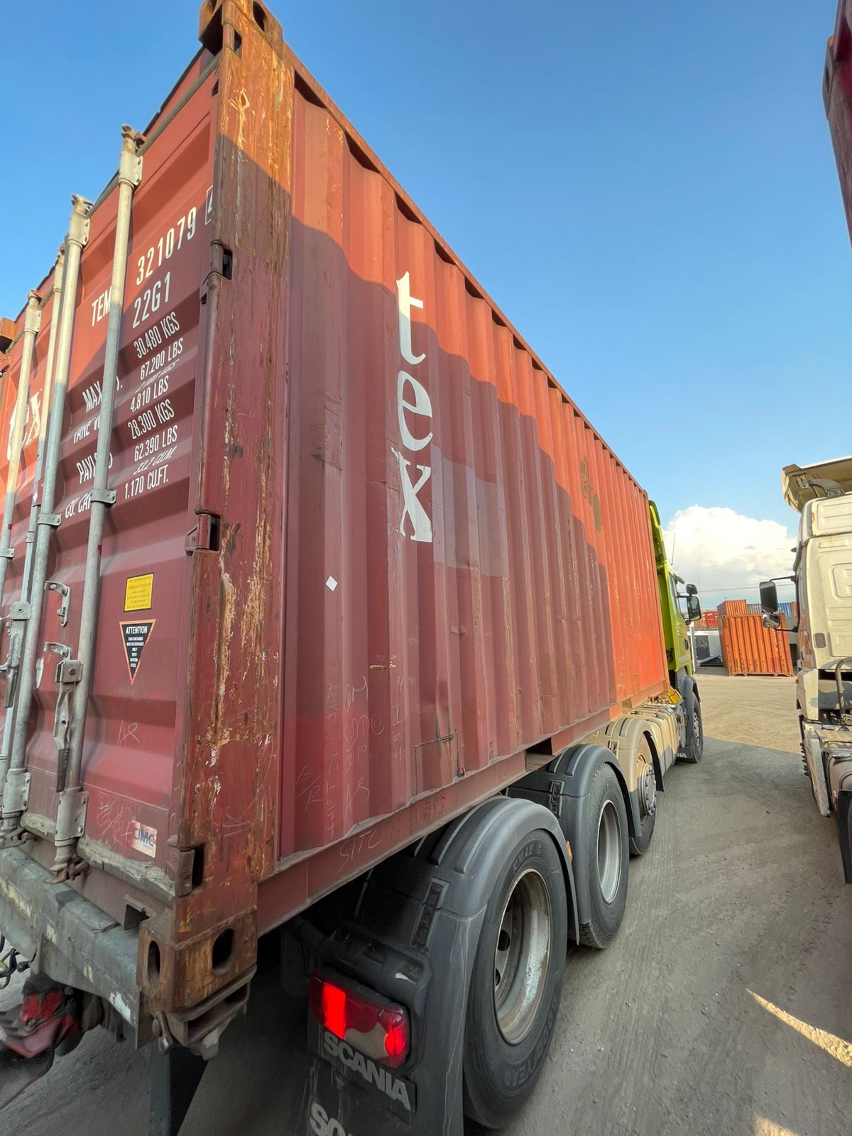 Морской контейнер TEMU3210794