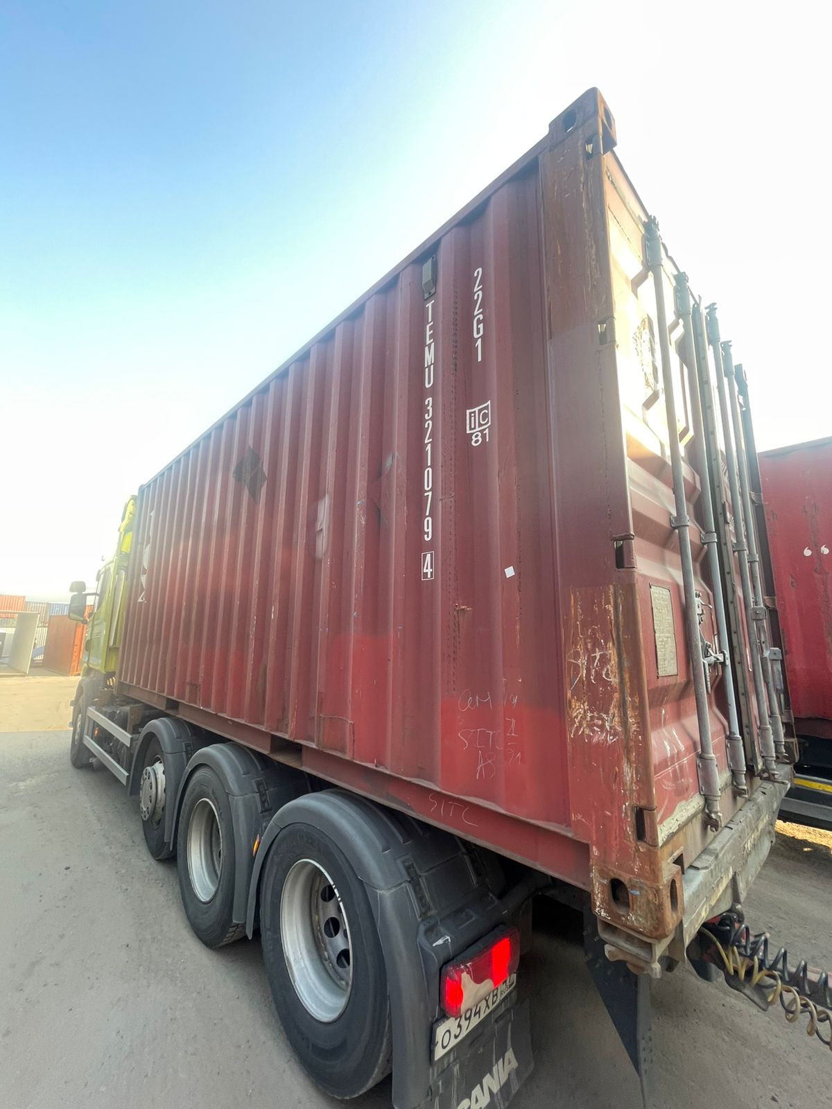 Морской контейнер TEMU3210794