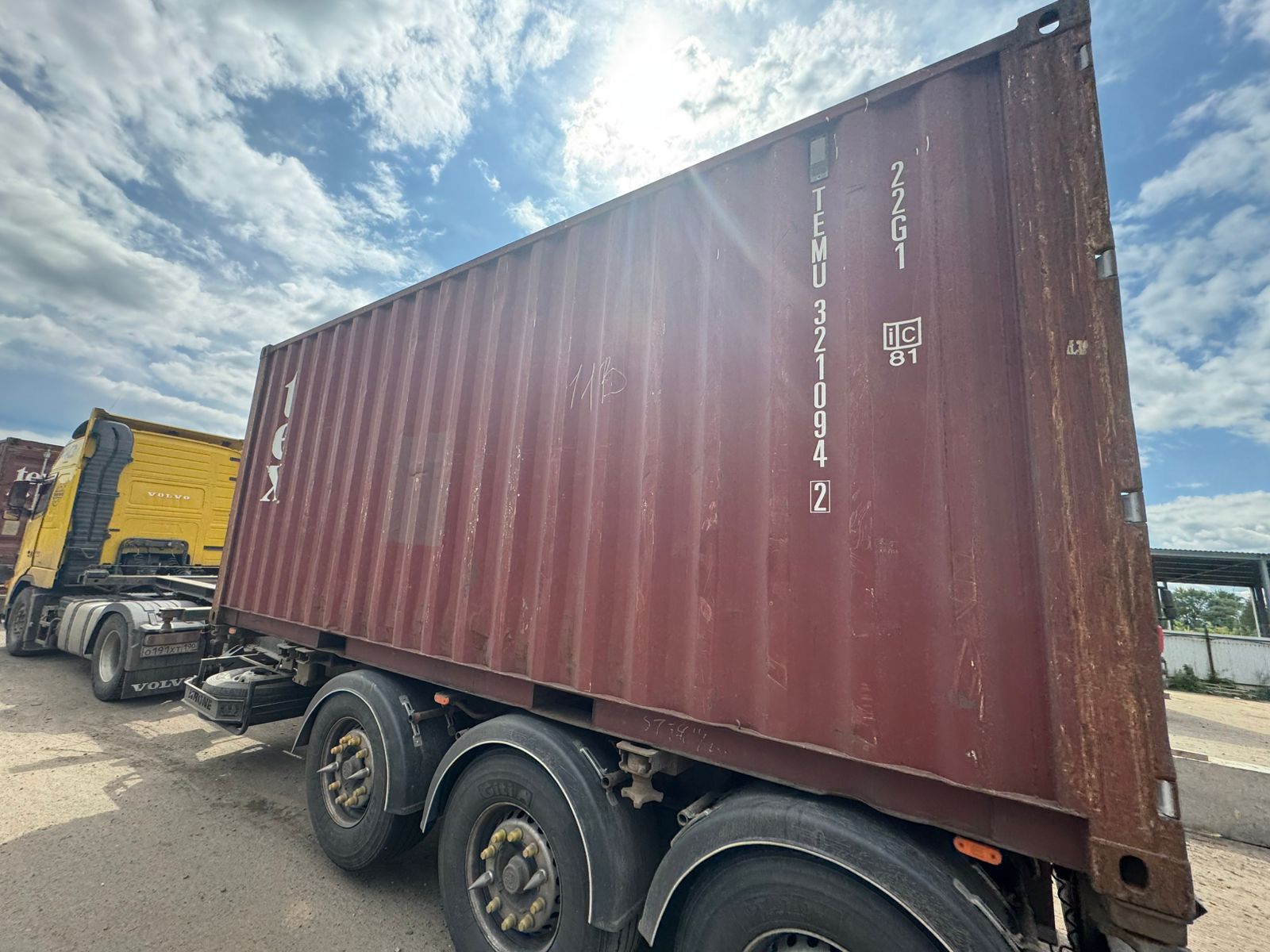 Морской контейнер TEMU3210942