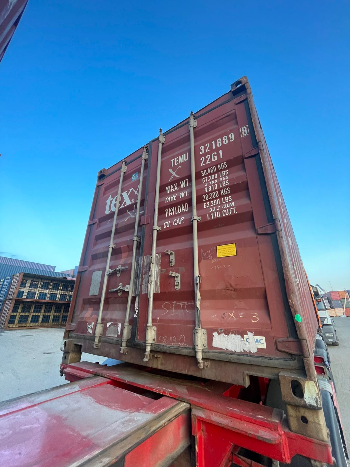 Морской контейнер TEMU3218898
