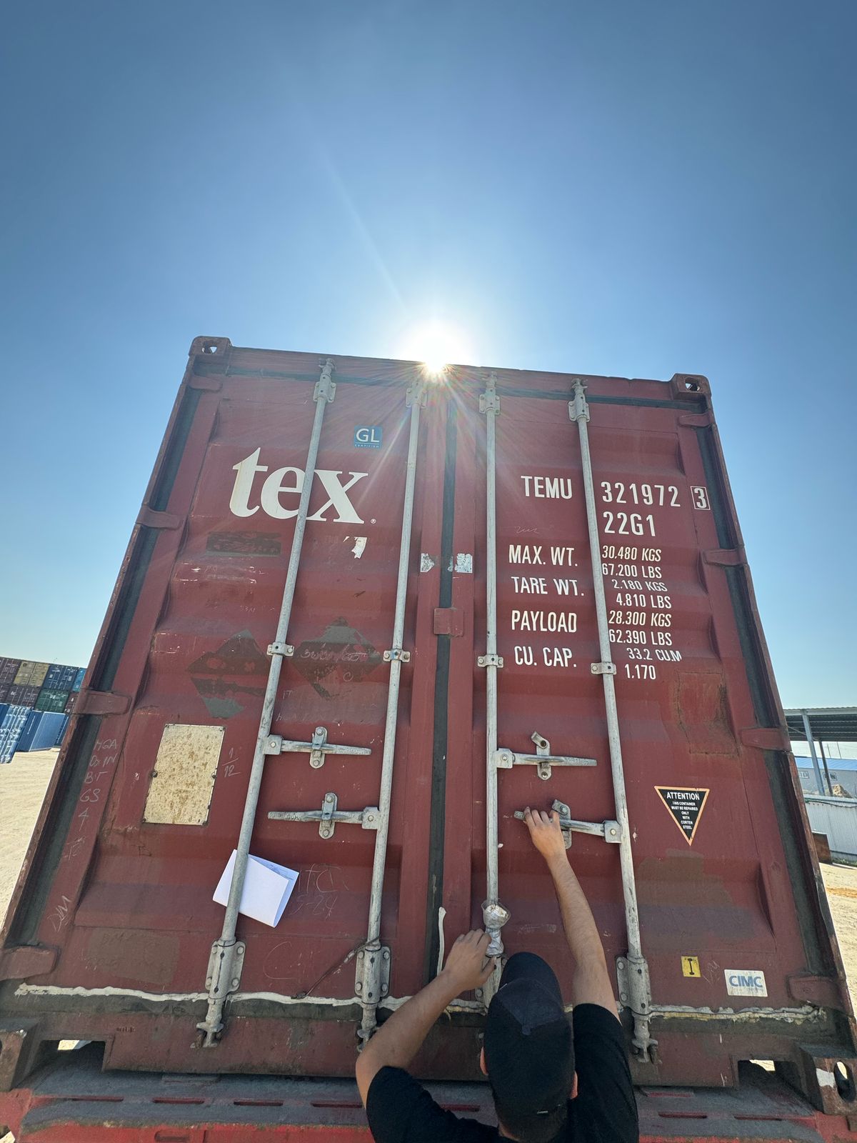 Морской контейнер TEMU3219723