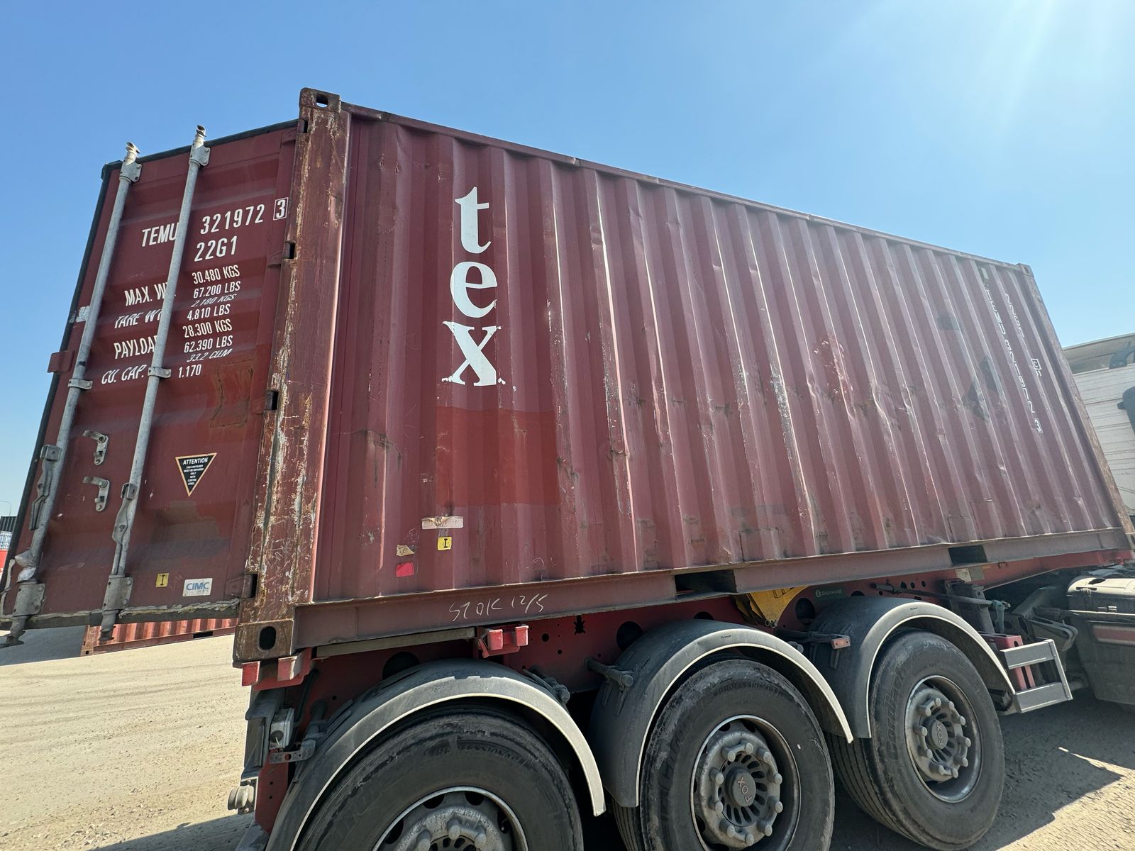 Морской контейнер TEMU3219723