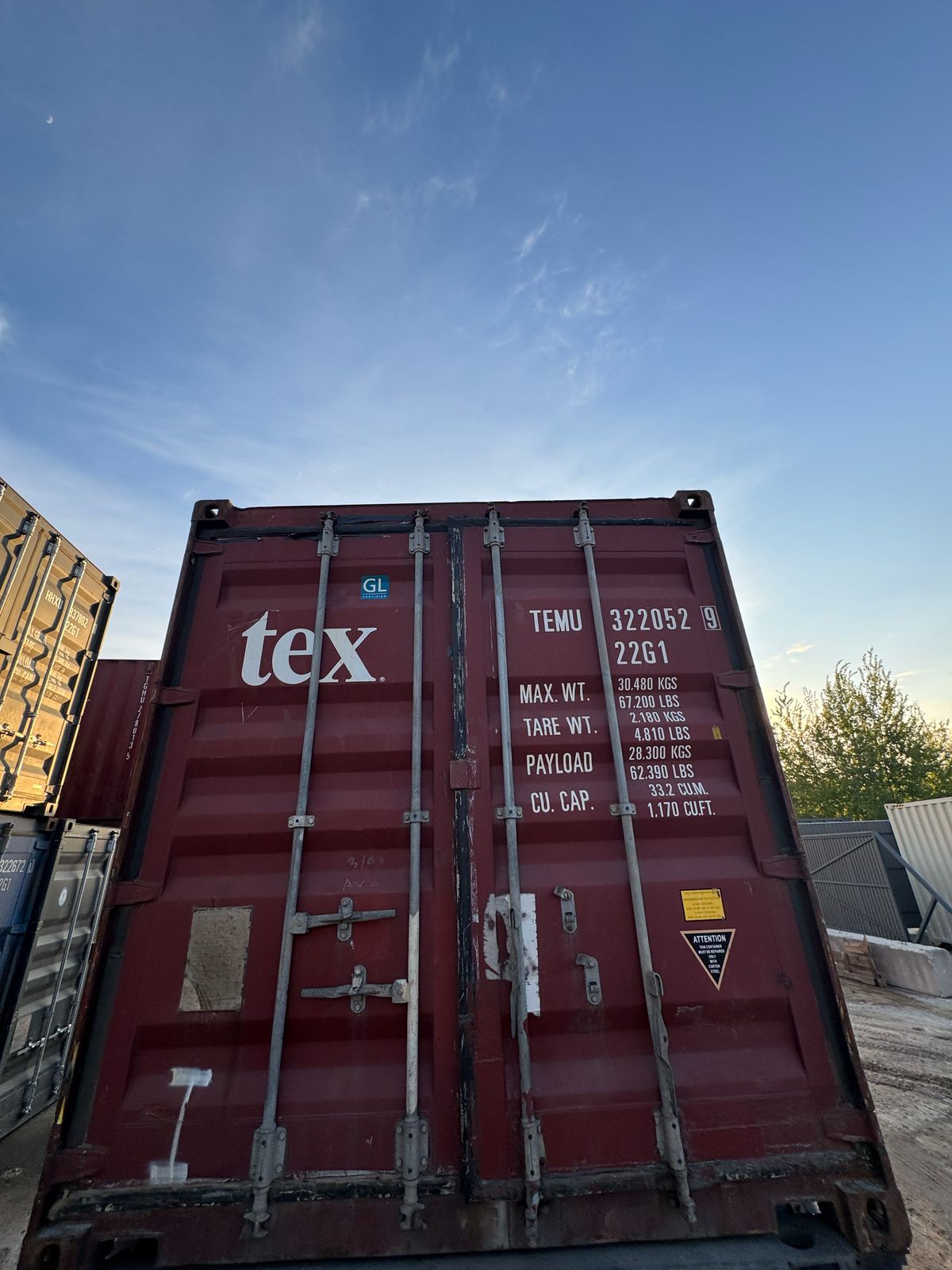 Морской контейнер TEMU3220529