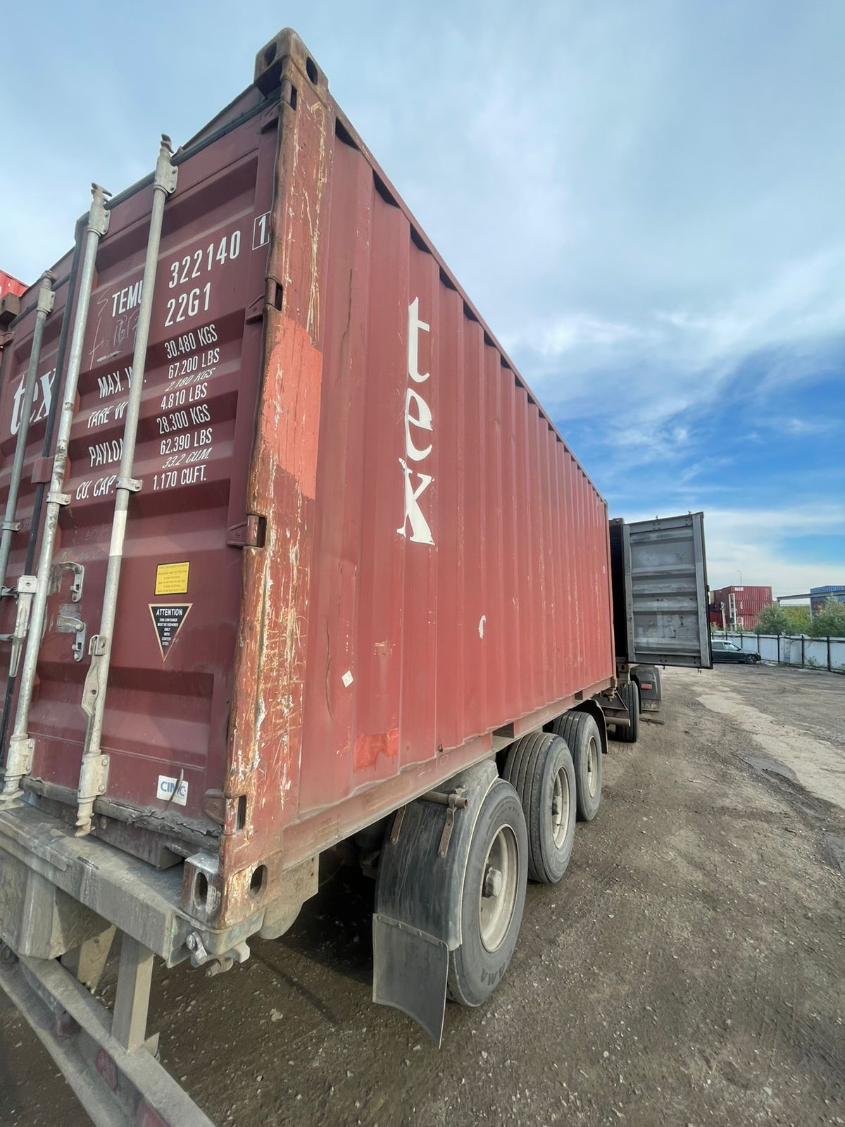 Морской контейнер TEMU3221401