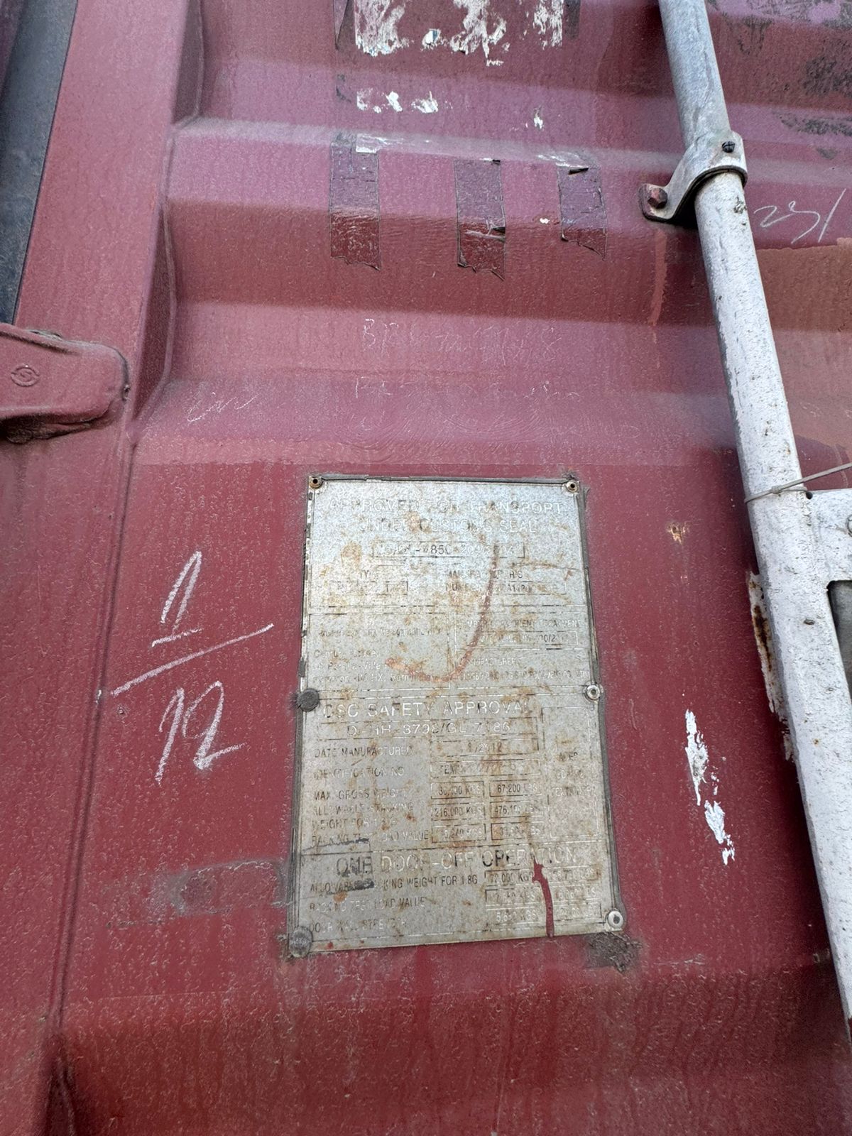 Морской контейнер TEMU3227375