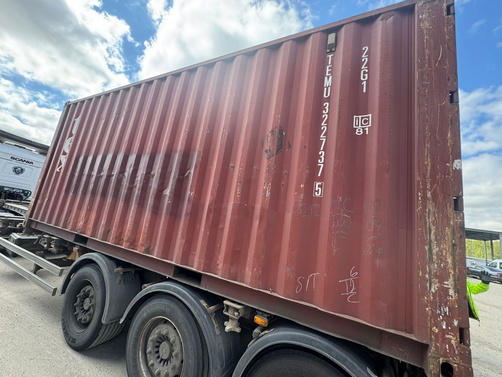 Морской контейнер TEMU3227375