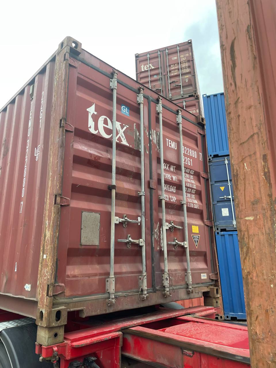 Морской контейнер TEMU3228807