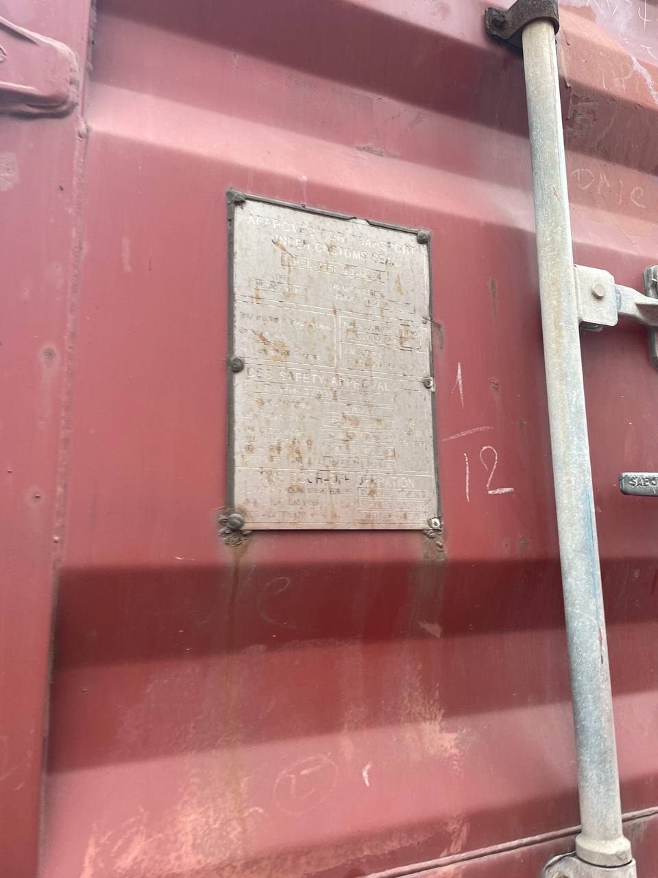 Морской контейнер TEMU3228807