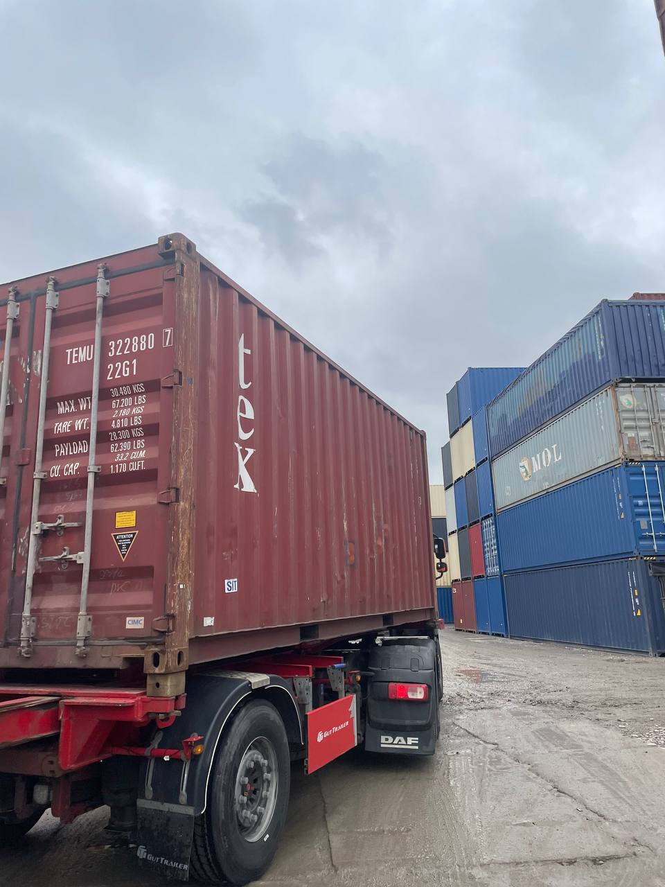 Морской контейнер TEMU3228807