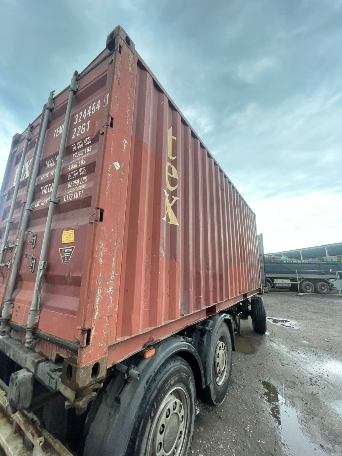 Морской контейнер TEMU3244541