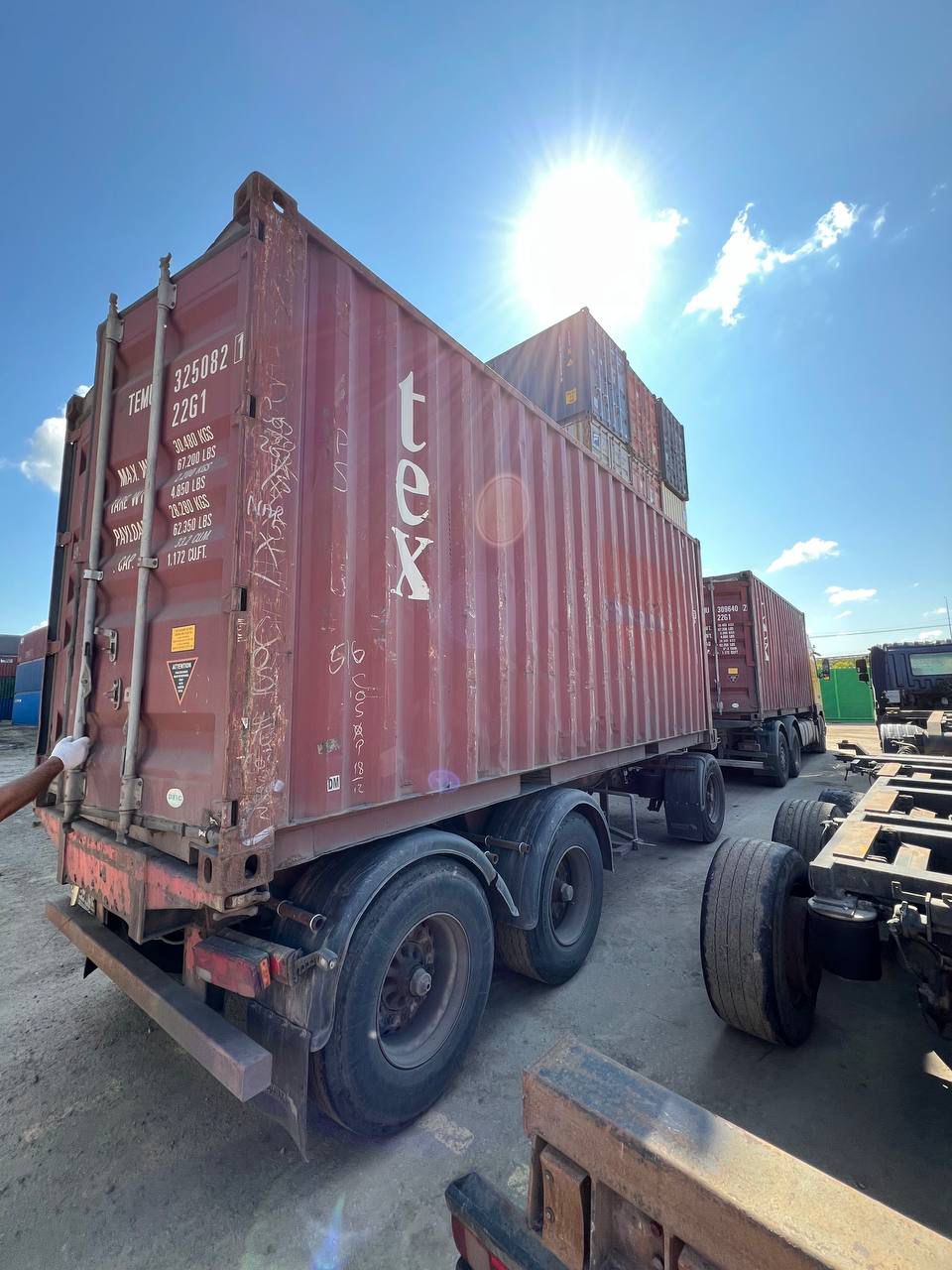 Морской контейнер TEMU3250821