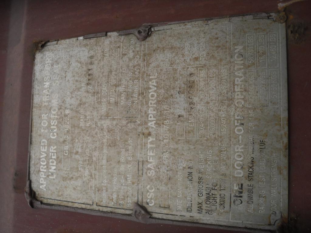 Морской контейнер TEMU3260809