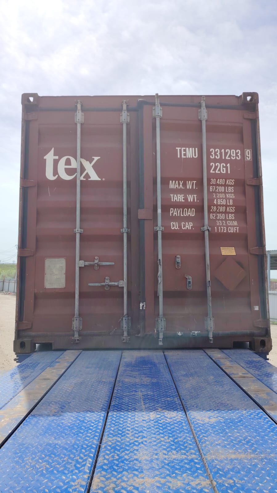 Морской контейнер TEMU3312939