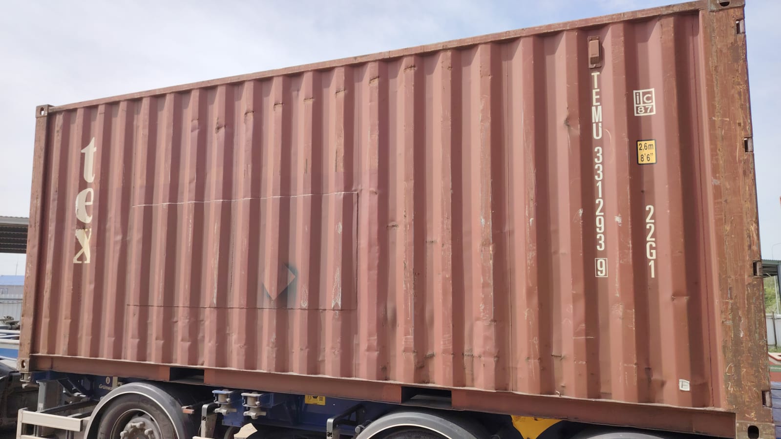 Морской контейнер TEMU3312939