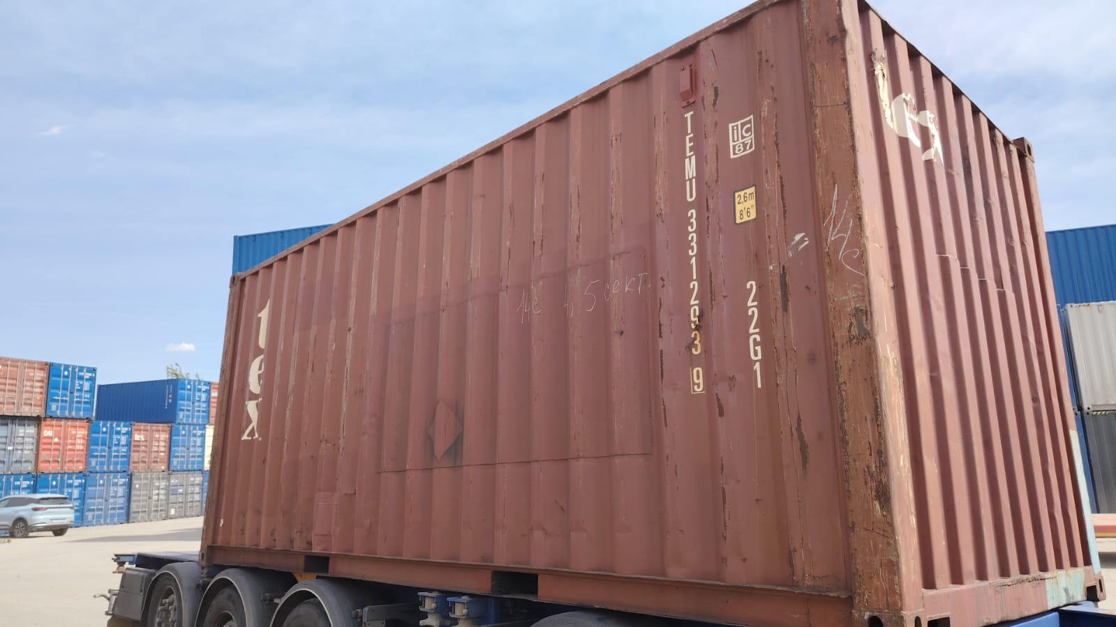 Морской контейнер TEMU3312939