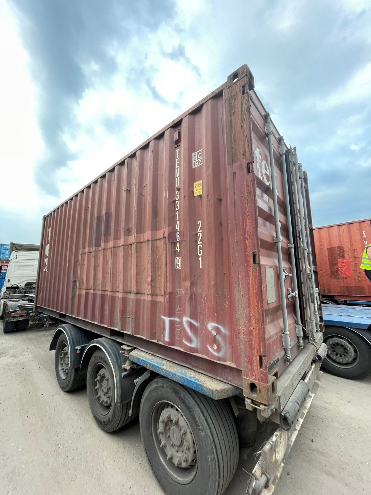 Морской контейнер TEMU3314649