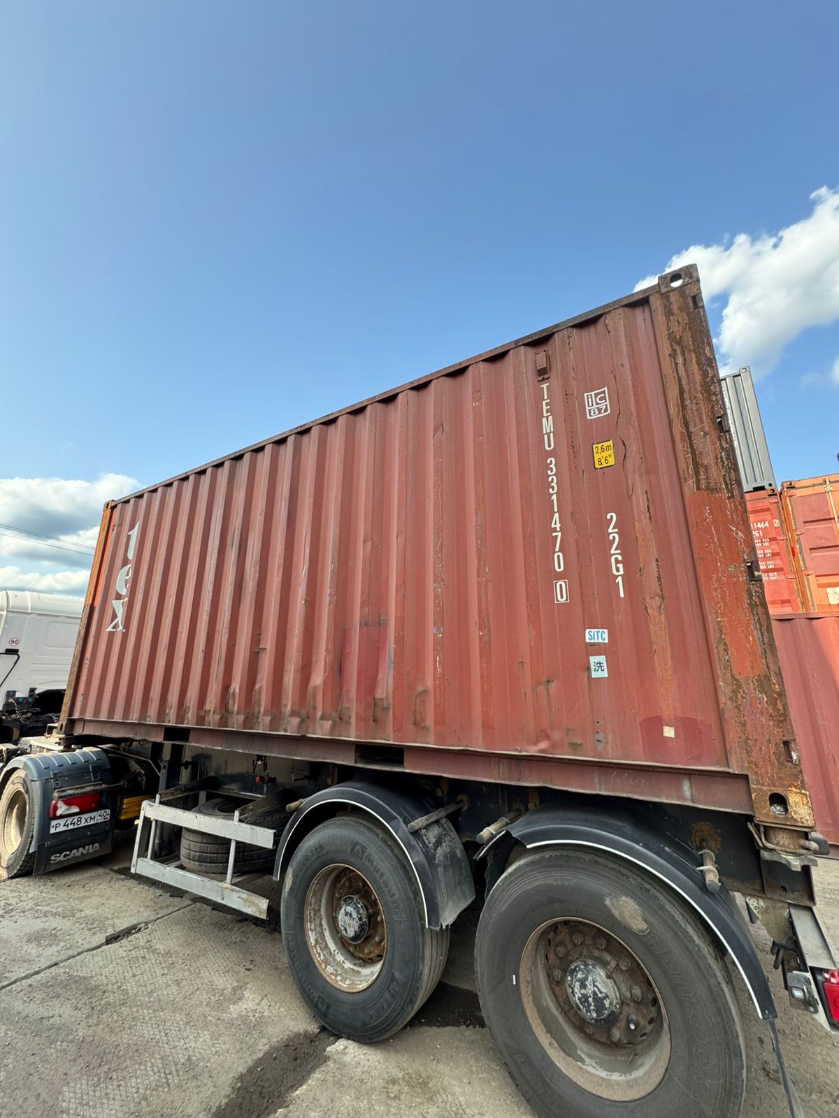 Морской контейнер TEMU3314700