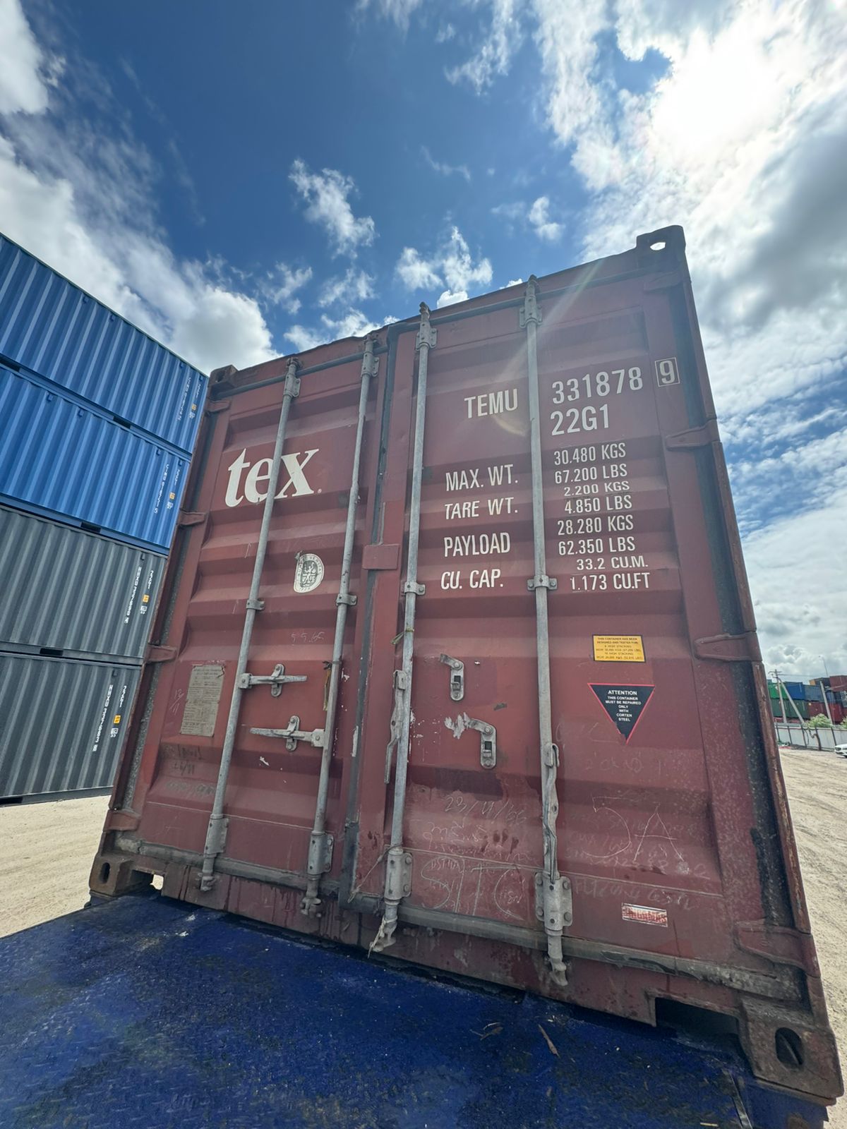 Морской контейнер TEMU3318789