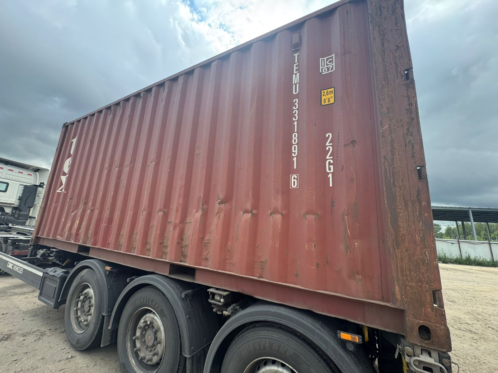 Морской контейнер TEMU3318916
