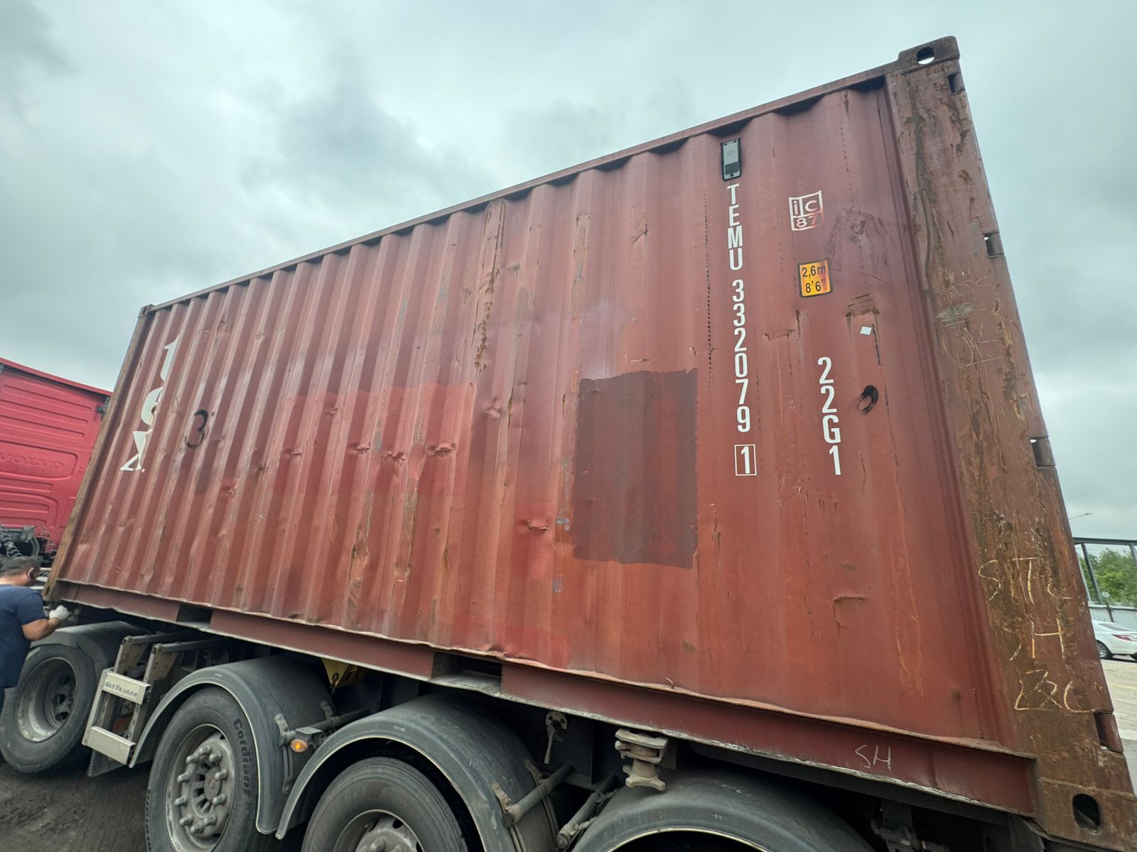 Морской контейнер TEMU3320791