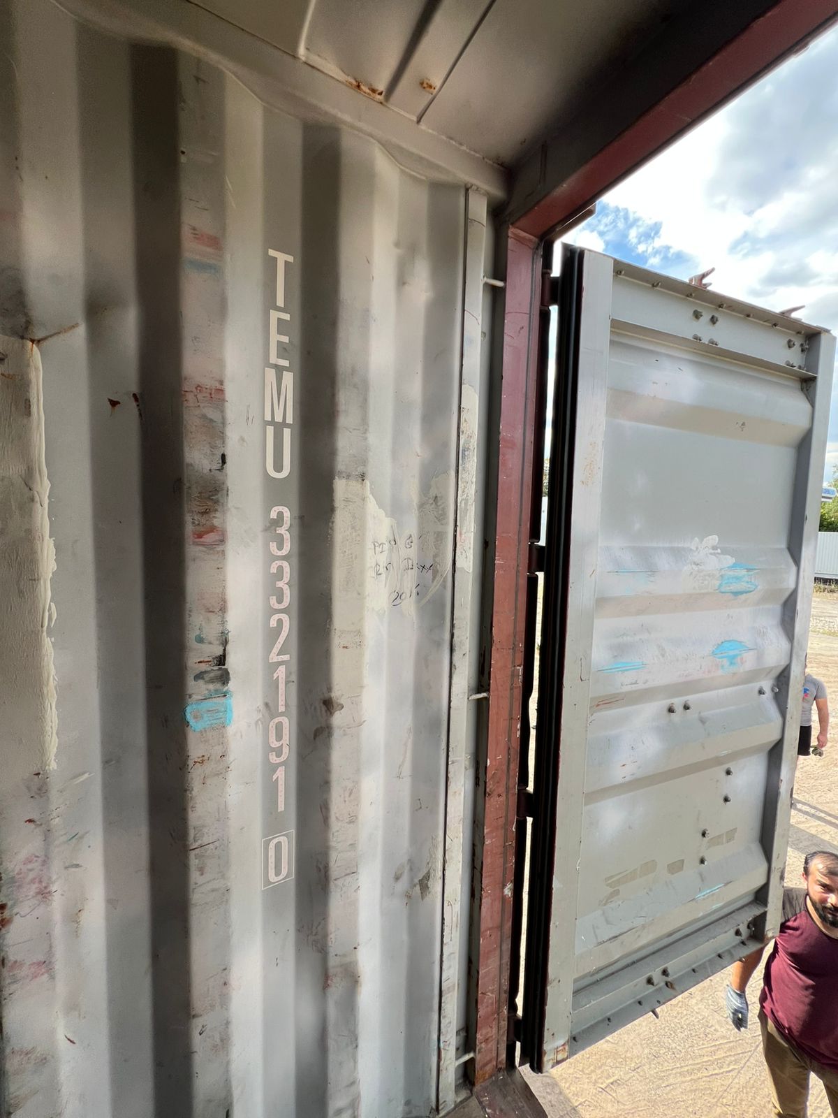 Морской контейнер TEMU3321910