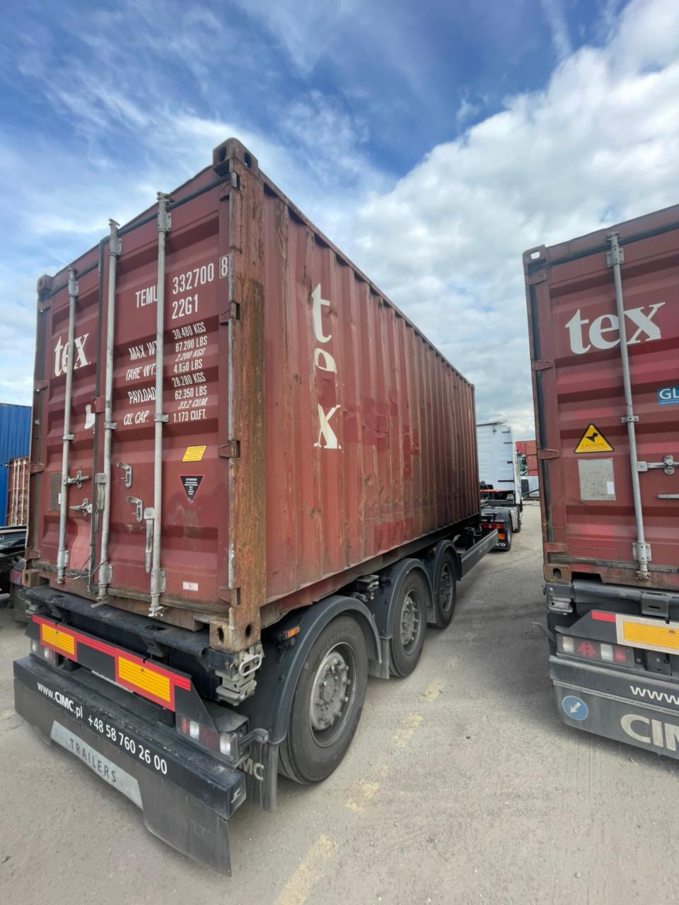 Морской контейнер TEMU3327008