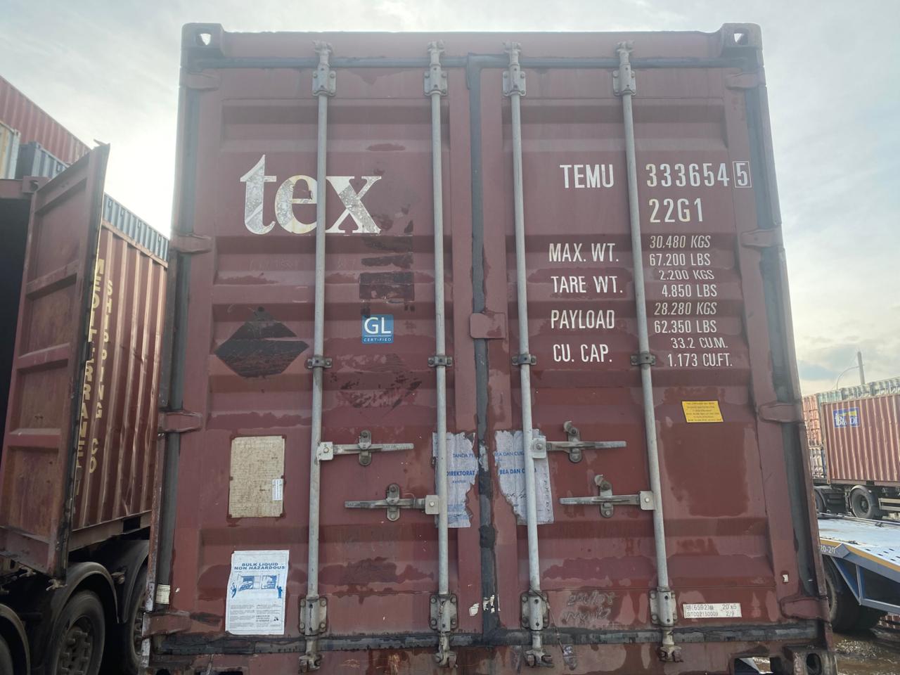 Морской контейнер TEMU3336545