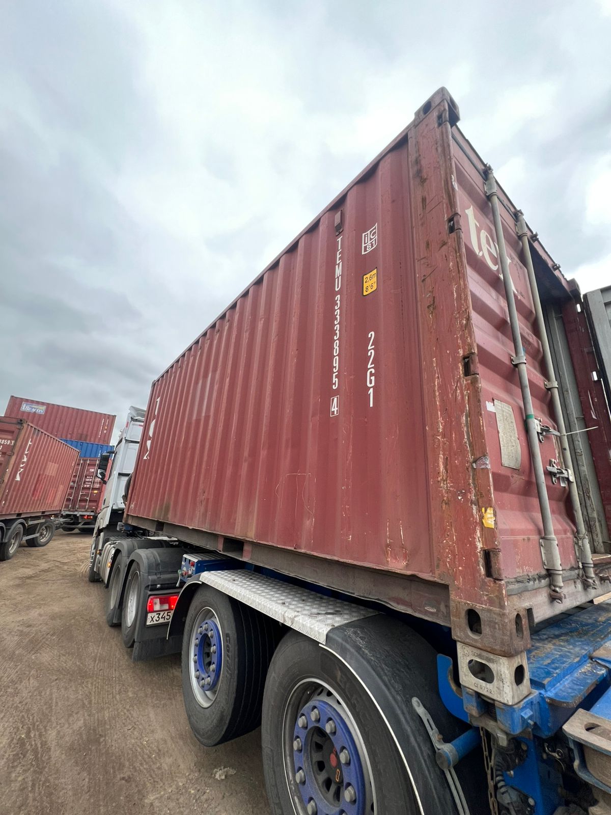 Морской контейнер TEMU3338954