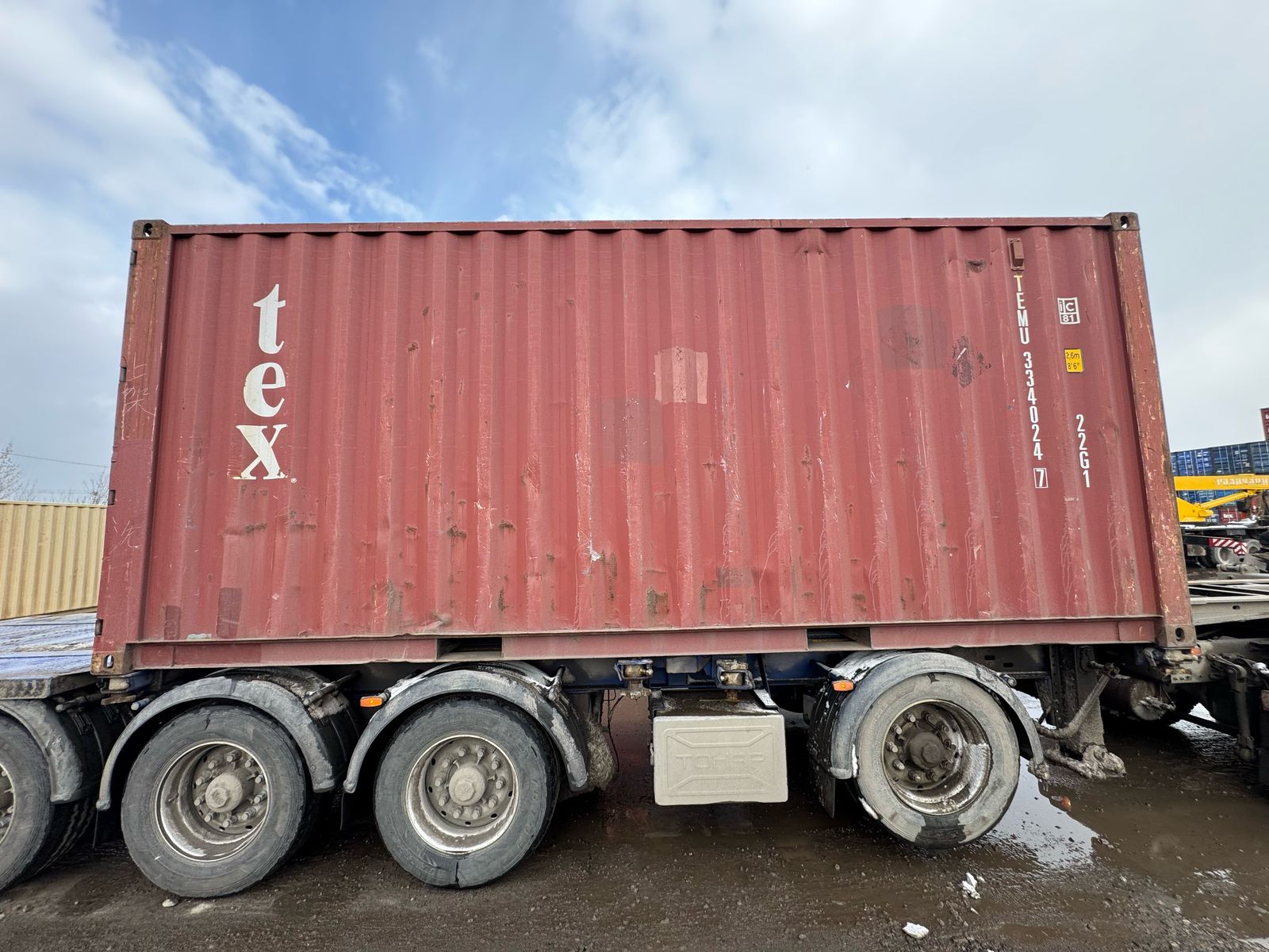 Морской контейнер TEMU3340247