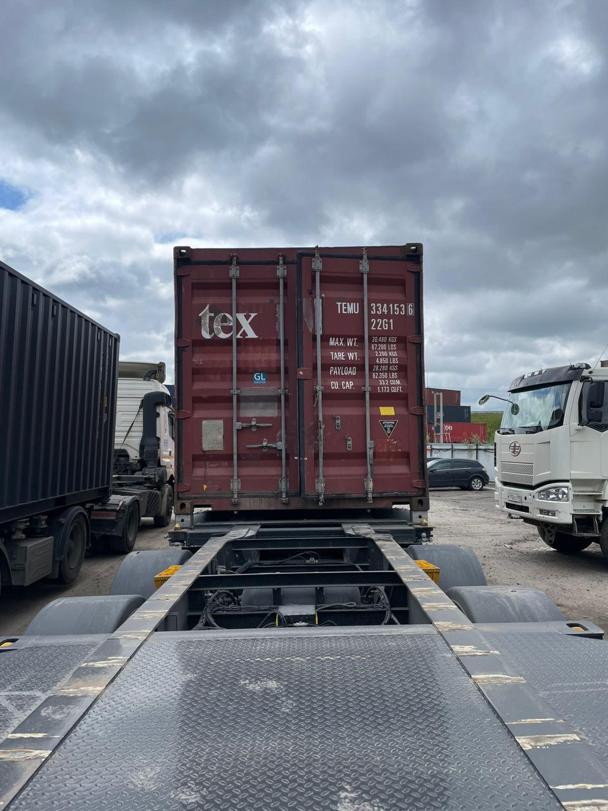 Морской контейнер TEMU3341536