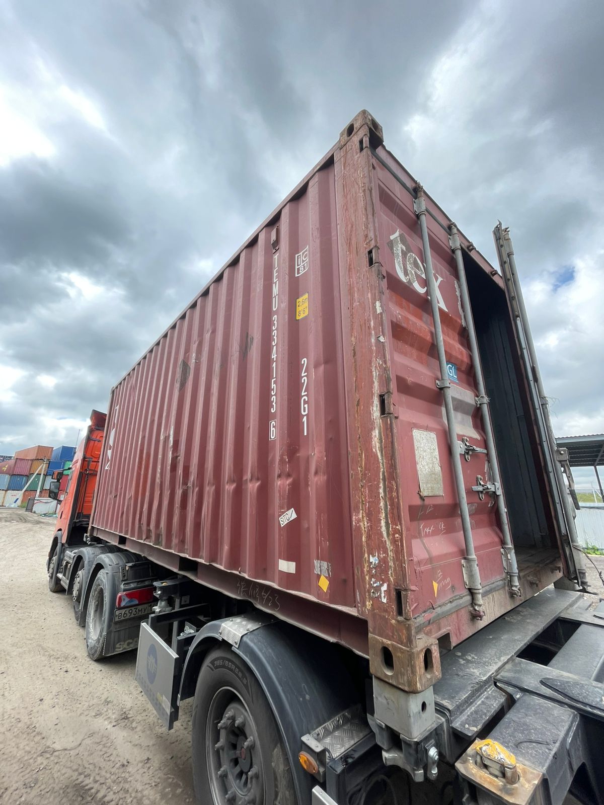 Морской контейнер TEMU3341536