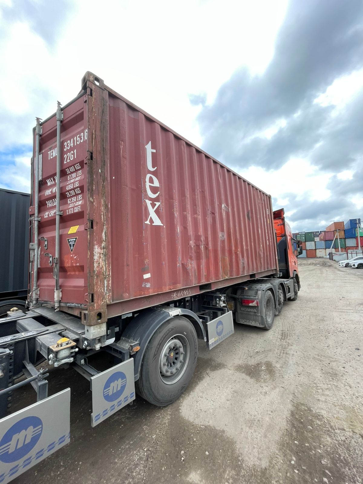 Морской контейнер TEMU3341536