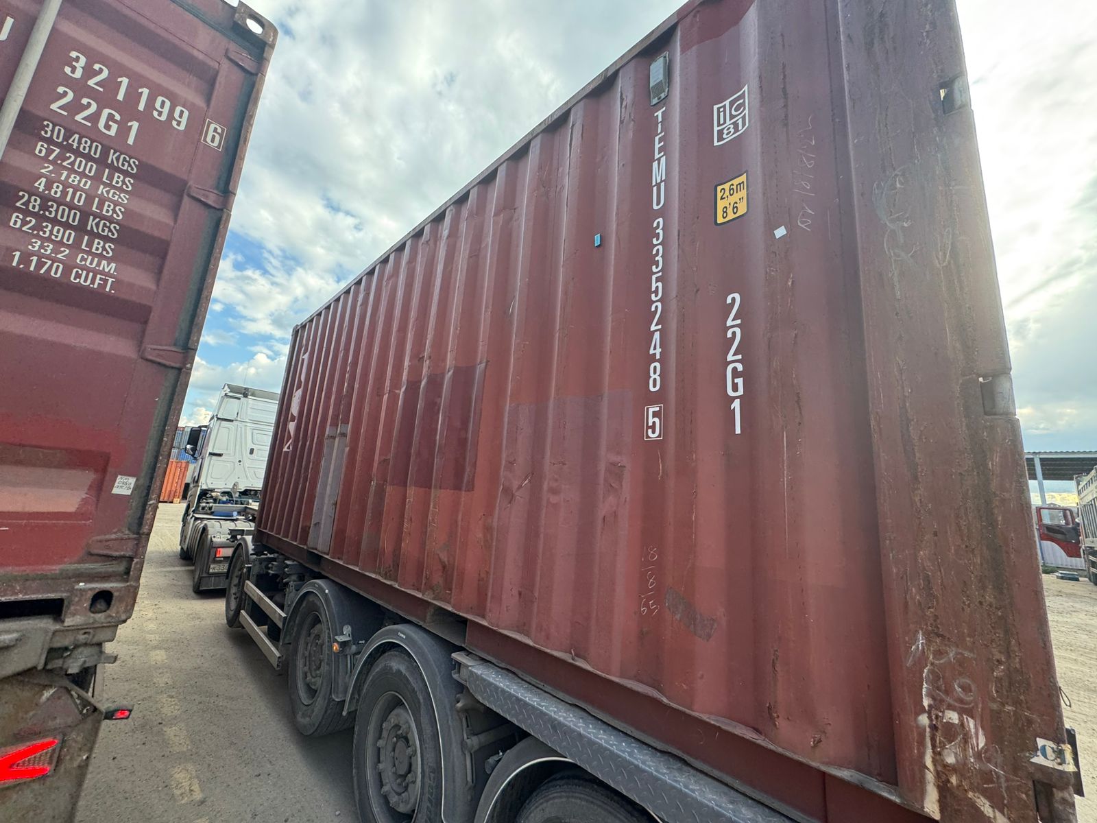 Морской контейнер TEMU3352485