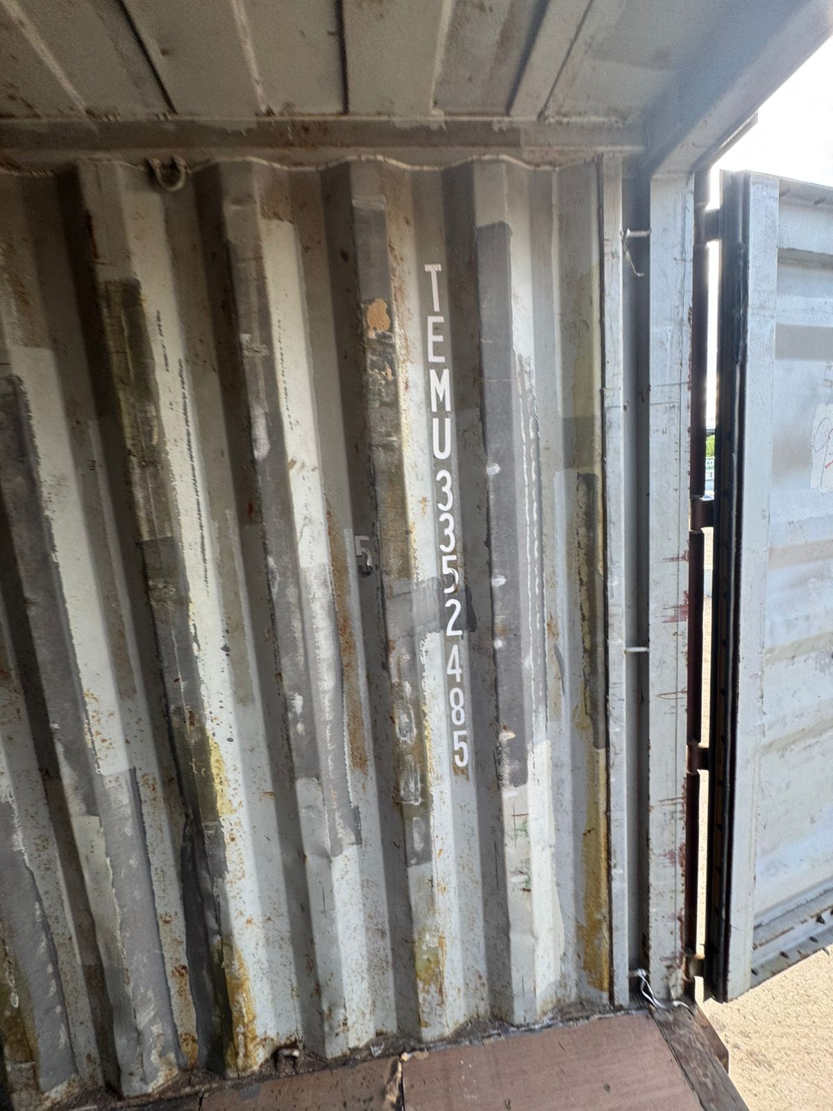 Морской контейнер TEMU3352485