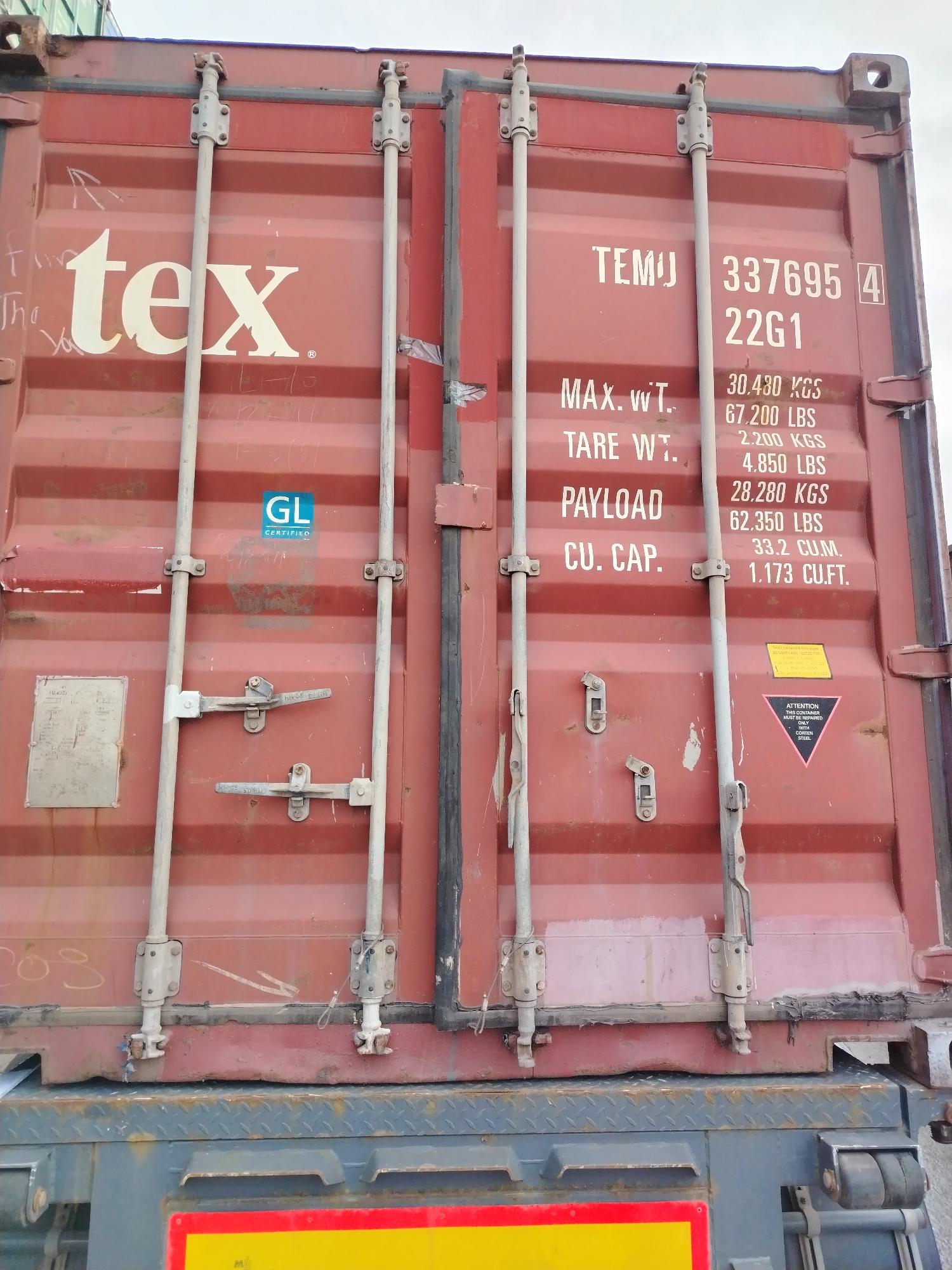 Морской контейнер TEMU3376954
