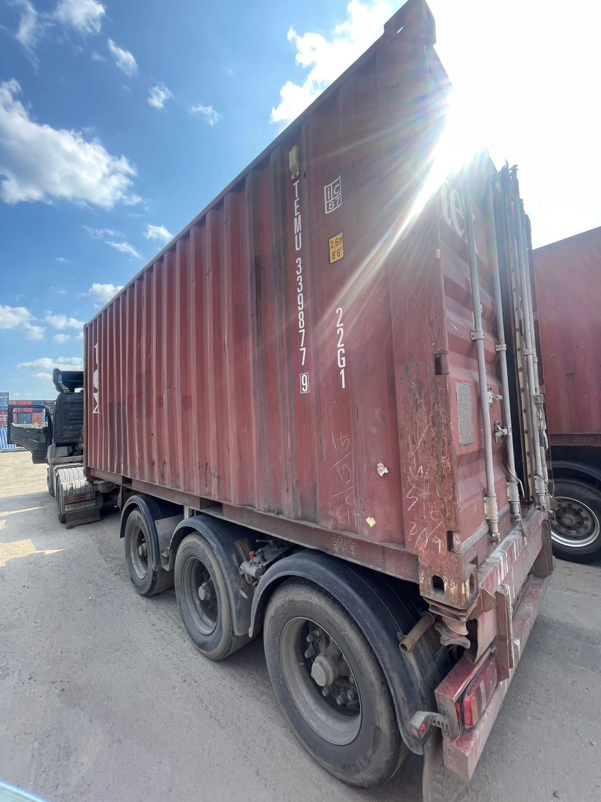 Морской контейнер TEMU3398779