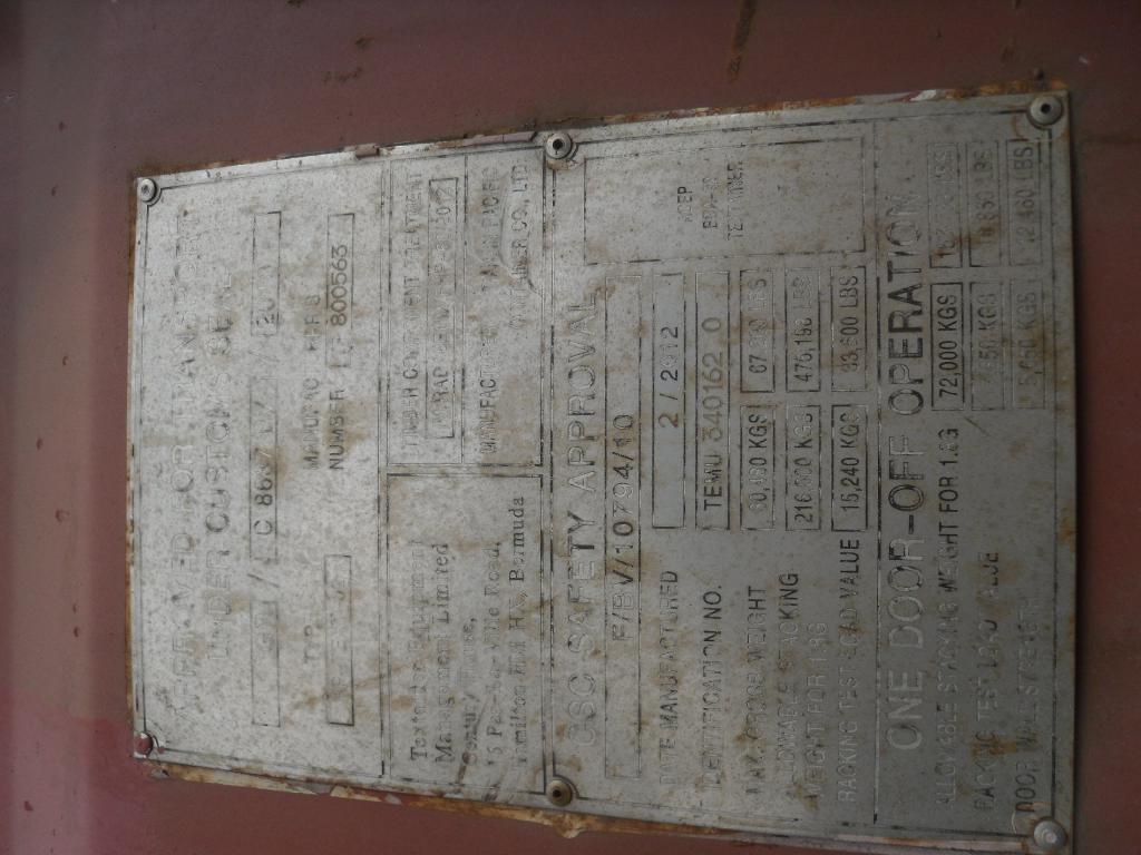 Морской контейнер TEMU3401620