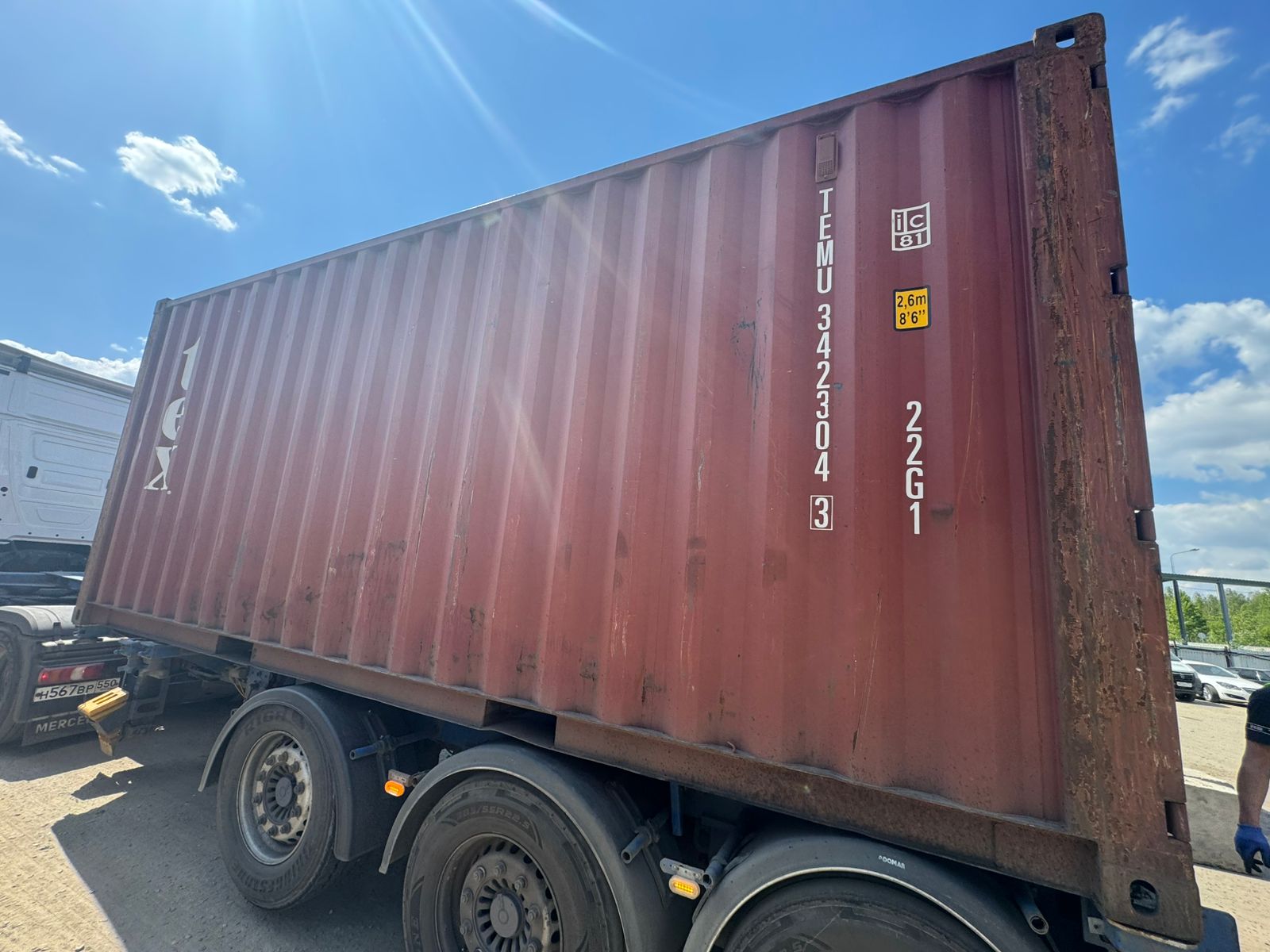 Морской контейнер TEMU3423043