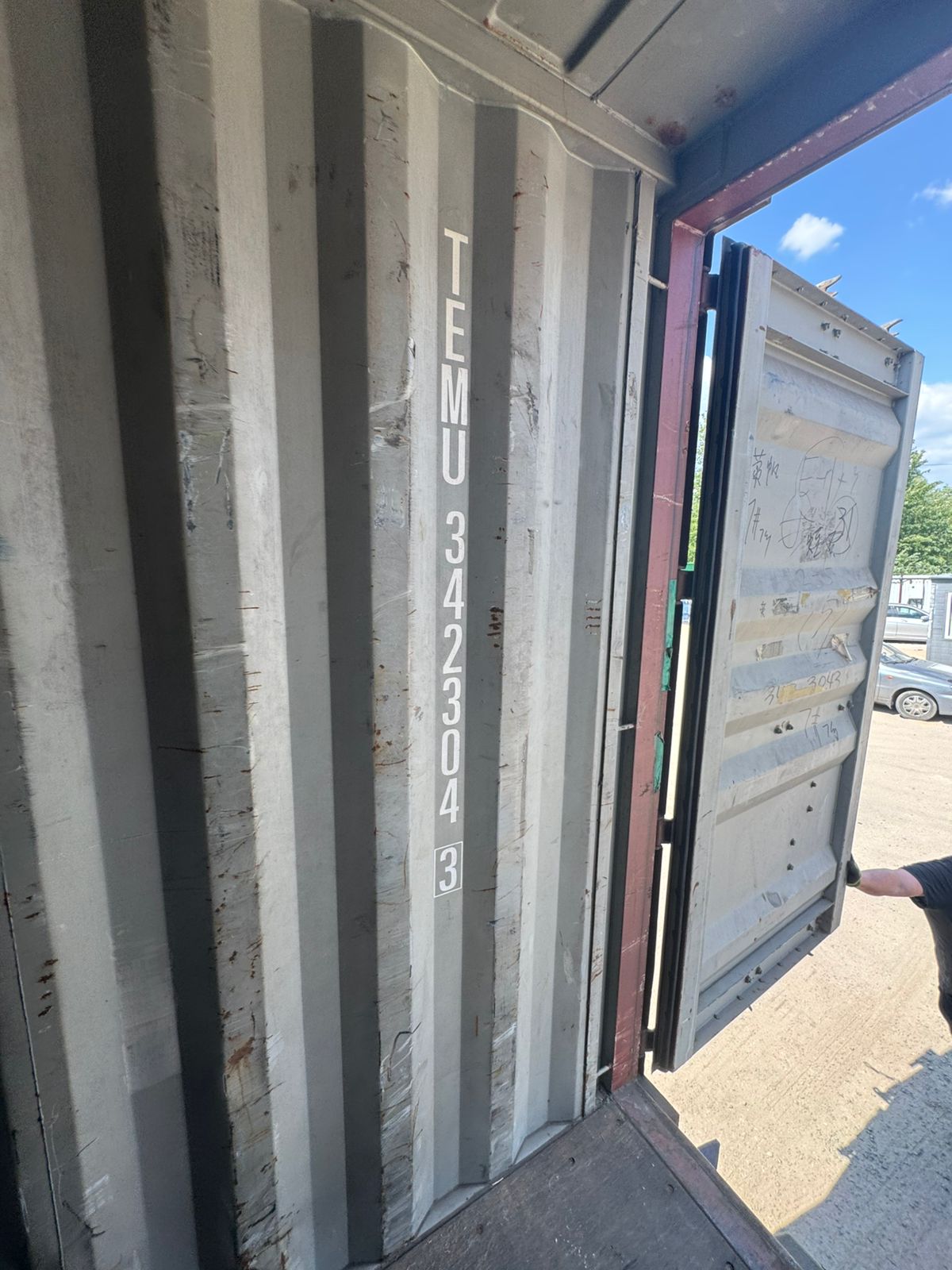 Морской контейнер TEMU3423043