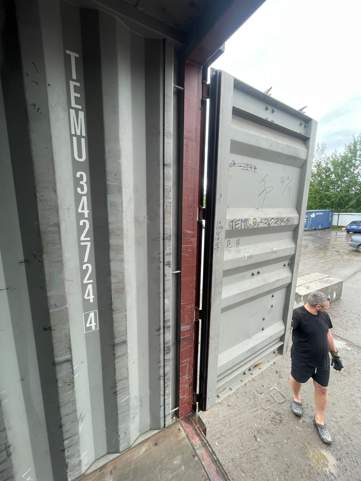 Морской контейнер TEMU3427244