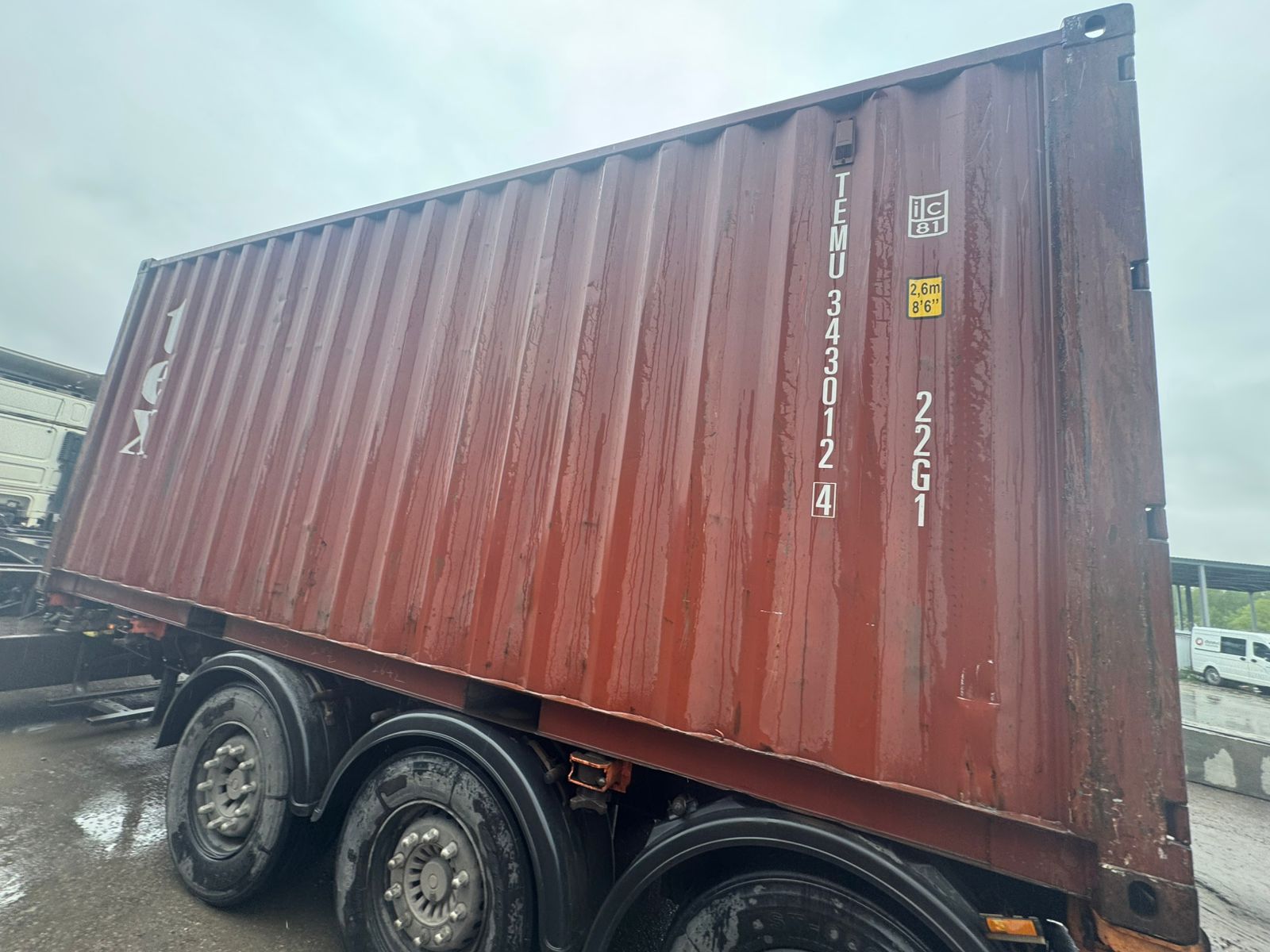 Морской контейнер TEMU3430124