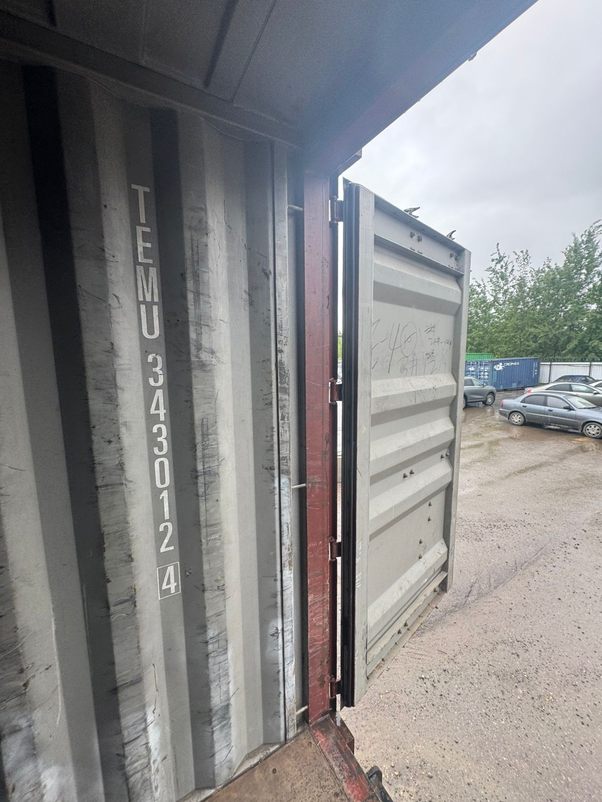 Морской контейнер TEMU3430124