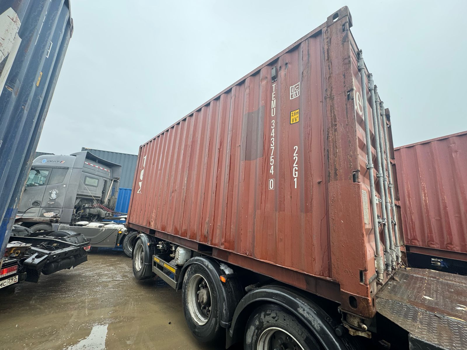 Морской контейнер TEMU3437540