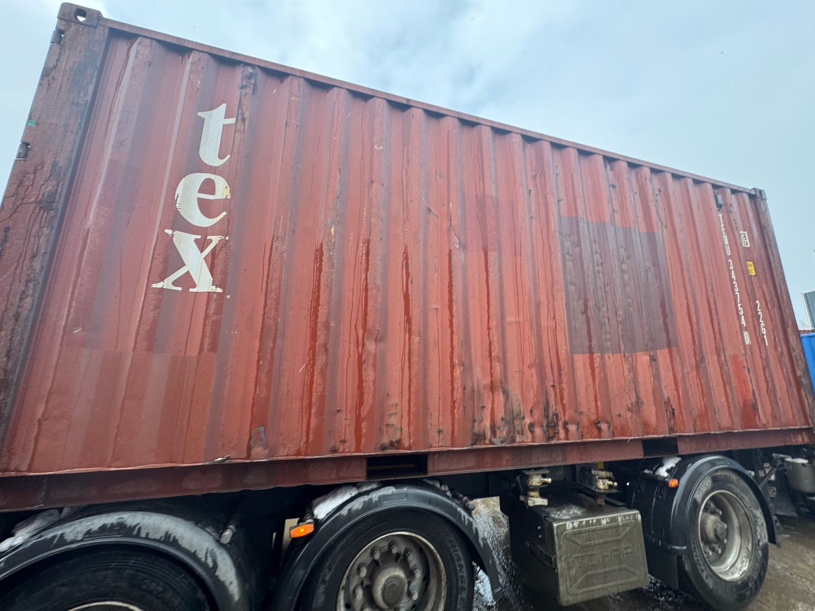 Морской контейнер TEMU3437540