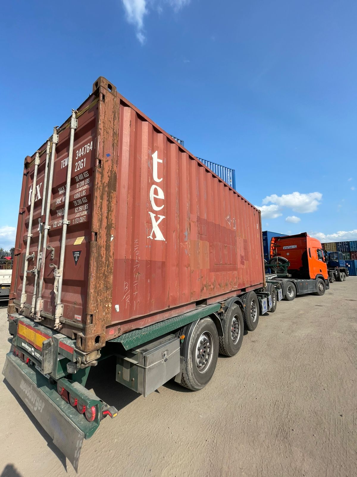 Морской контейнер TEMU3447641