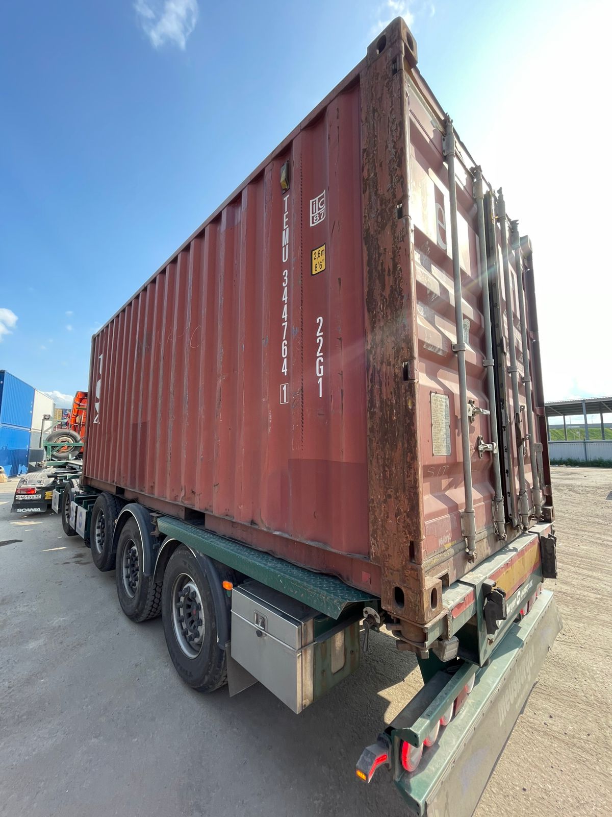 Морской контейнер TEMU3447641