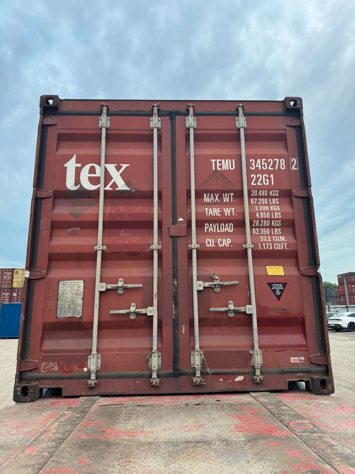 Морской контейнер TEMU3452782
